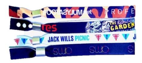 Plain hot sale fabric wristbands